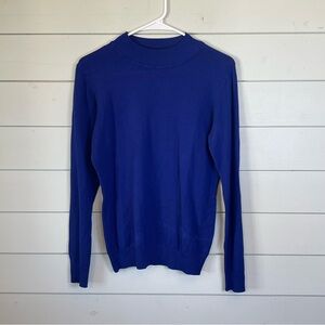 Cielo‎ crewneck sweater long sleeve royal blue women's size large